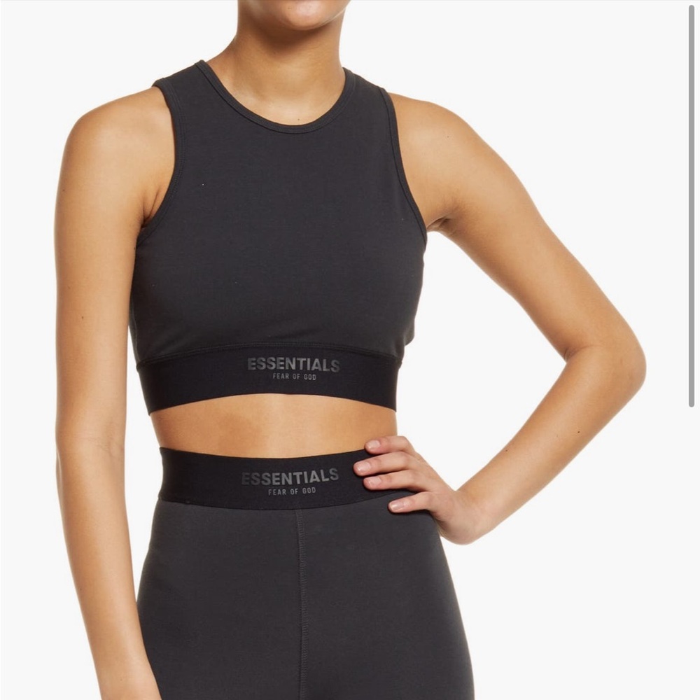 FEAR OF GOD ESSENTIALS Sport Stretch Crop Tank